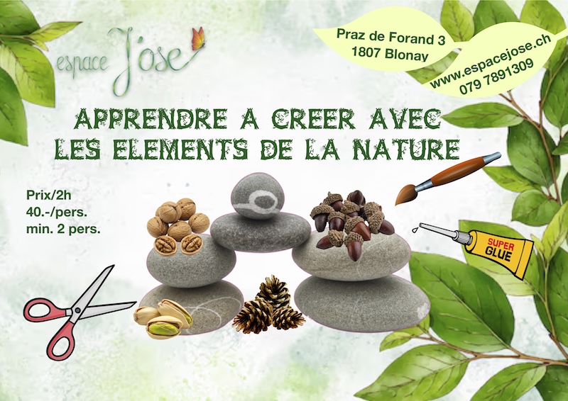 Creer avec la nature